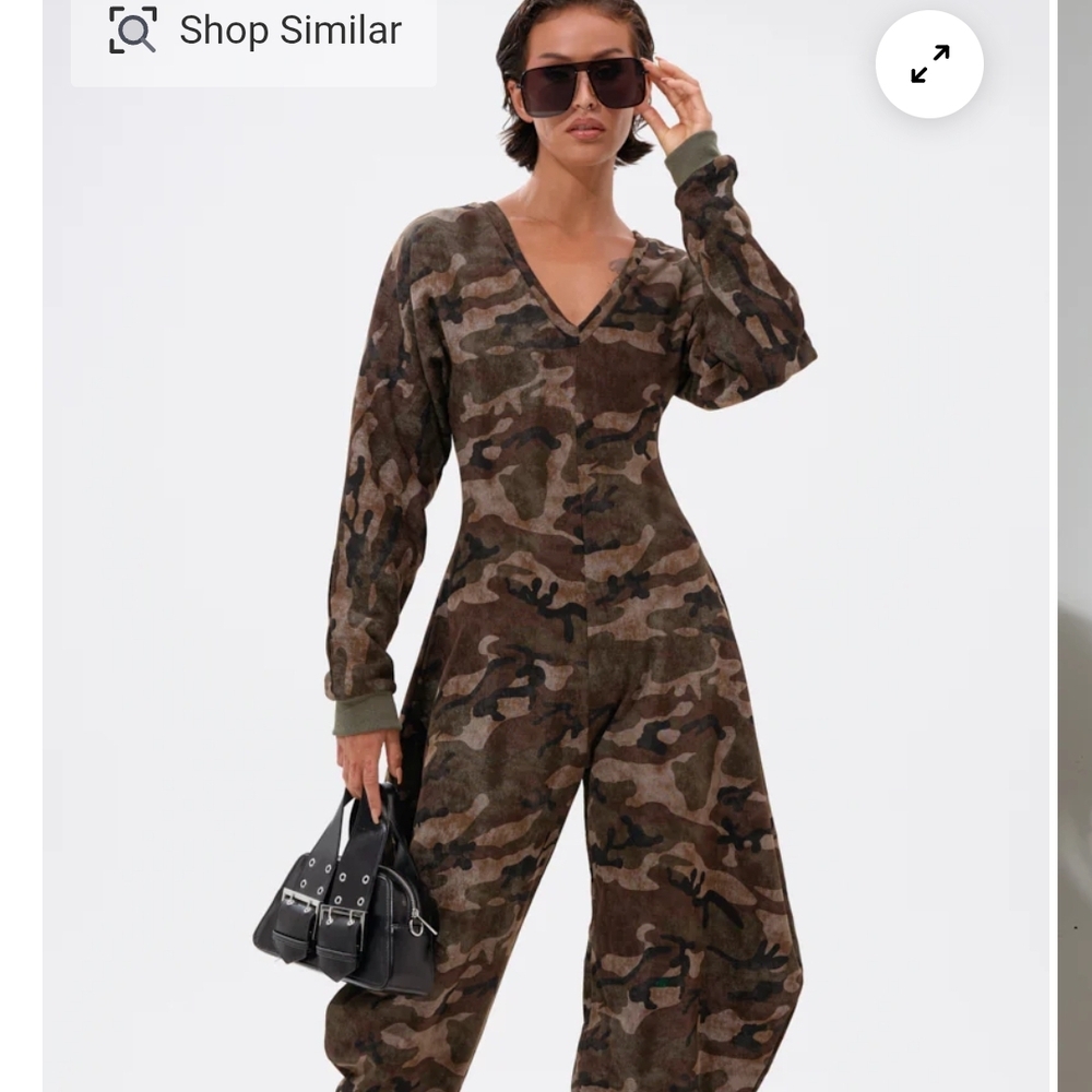 Camouflage Jumpsuit